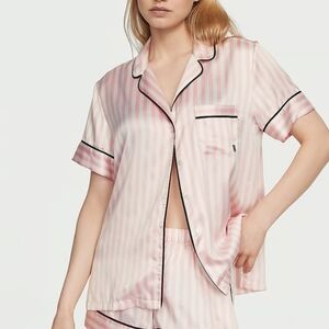 NWT Victoria's Secret Glazed Satin Short Pajama